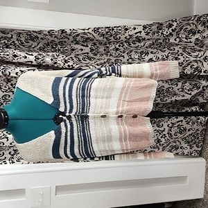 Favlux Emerald + Ivy striped cardigan sweater